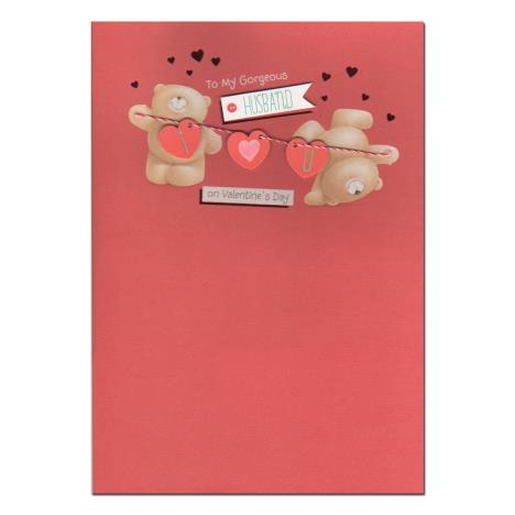 Gorgeous Husband Forever Friends Valentines Day Card